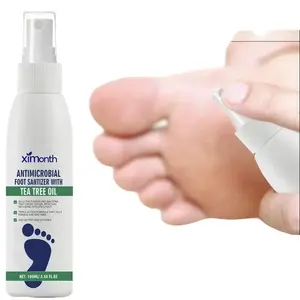 2PCS Plantar Moisturizing Deodorant for Odor Control & Dry Feet Care - Tea Tree Oil Foot Spray, Natural Foot Sanitizer with Antifungal Properties,Clear Foot Sanitizer Spray,for Foot & Shoe Freshness