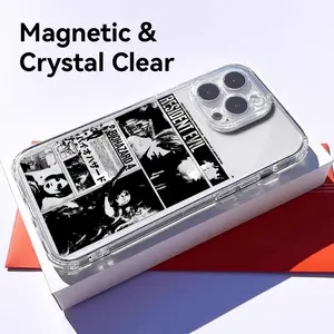Game cool movie R-ResidentS Evils Clear Magnetic Phone Case for iPhone 17 16 15 14 13 12 11 Pro Max Plus – Anti-Yellow For MagSafe Slim & Lightweight Precision Cut Camera Protection, Shockproof, Scratch-Resistant, Transparent, Protective Case