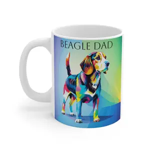 😎 Beagle Dad Mug -  My Sniffin' Buddy 🐶 #tiktokmademebuyit