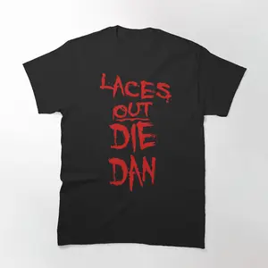Ace Ventura Quote Laces Out Dan Graphic T-Shirt Fun and Memorable Quote Design from the Iconic Comedy Movie, Perfect for Fans of Jim Carrey