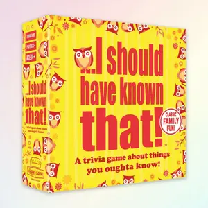 I Should Have Known That Trivia Game - for Family, Friends - Trivia Quiz, for Game Nights, All Ages, Educational Fun