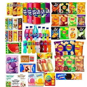 6LB Assorted Asian Snack Box Sweet & Savory Ramen Drinks Multipack Wide Selection Variety Delights Inclusive Snacks Random Surprise Set Noodle Dessert Candy