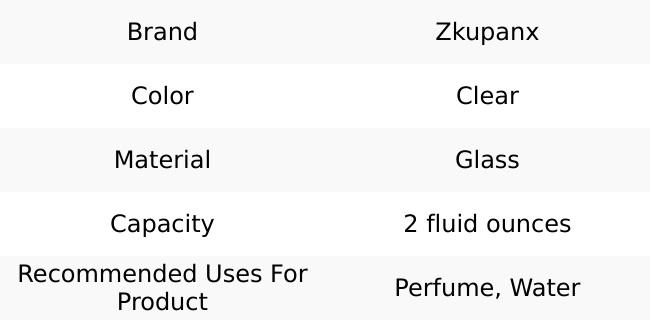 Zkupanx 4 Pack 2oz Clear Glass Spray Bottles with Labels, Funnel & Pipette Zkupanx 4 Pack 2oz Clear Glass Spray Bottles with Labels, Funnel & Pipette
