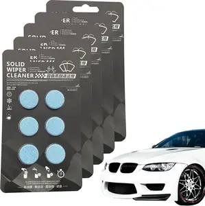 【Great value】Car Lounge Windshield Washer Fluid Tablets - 30 Tablets for 30 Gallons of Powerful Cleaning with Eco-Friendly Design & Compact Storage