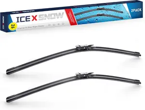 " " Automotive Replacement Windshield Wiper Blades for Ford Edge  Escape  Focus  Fusion  Front Wiper Blades(Pinch Tab) Set of
