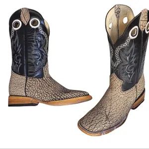 Bulldog Gray Leather Men's Boots - Perfect for Walking - Boy, Walking Shoes Comfort