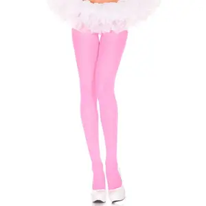 Sky Hosiery 747-DOLL PINK Opaque Nylon Tights, Doll Pink - One Size