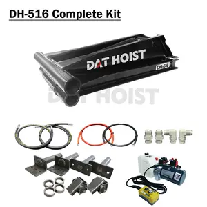 8 Ton Hydraulic Scissor Hoist Kit for 10–14' Dump Body | DH-516 for Trailer