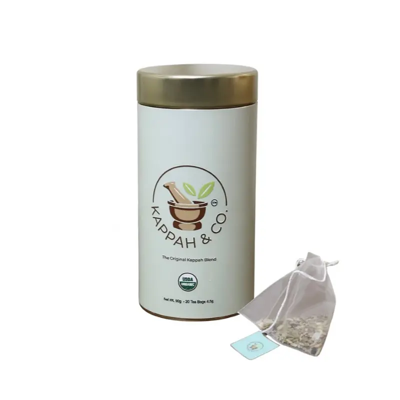 The Original Kappah Blend Organic Herbal Tea Bags – Traditional Herbal Tea for Natural Digestive Support & Herbal Wellness (20 Bags)
