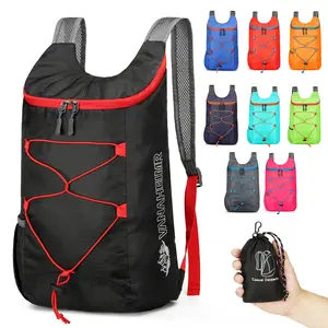 Outdoor folding bag, storage bag, hiking bag, waterproof backpack, large capacity, lightweight hiking backpack