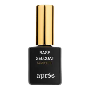 APRÉS Base Gelcoat, Soft Gel Base Coat for Gel Nails, Low HEMA, 15ml