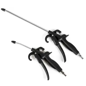 Air Blow Gun with Rubber Guard Air Flow Nozzle High Volume