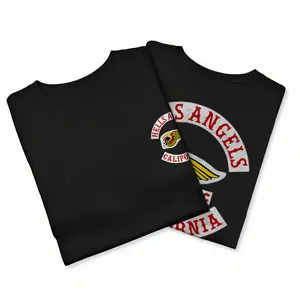 HA California T-Shirt, Biker Club Skull Wing Graphic Tee, Motorcycle Club Style Tee, Vintage Rider Shirt, Full Sizes, Full Colors, For Men, For Women