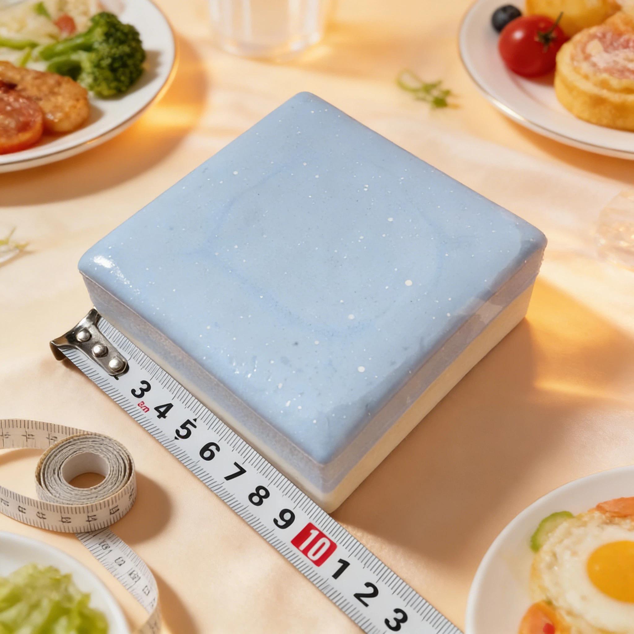 Two-Tone Cheese Brick Squishy, Slow Rising Soft Squeeze Fidget Toy, Cute Sensory Stress Relief Toy for All Ages, Perfect Decompression Gift