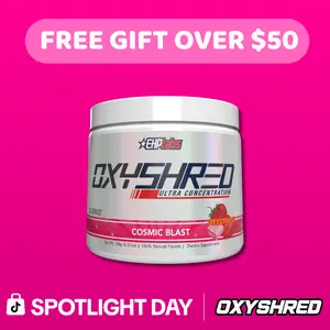 SPOTLIGHT x OxyShred Ultra Energy Powder | 33 Serves | Pre-Workout Energy & Focus Support | Daily Performance Routine | Sugar Free