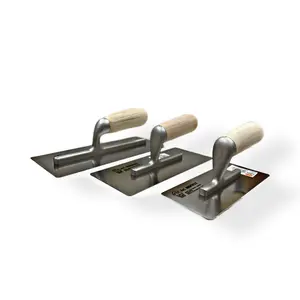 803/I Pavan Stainless Steel Finishing Trowel Set