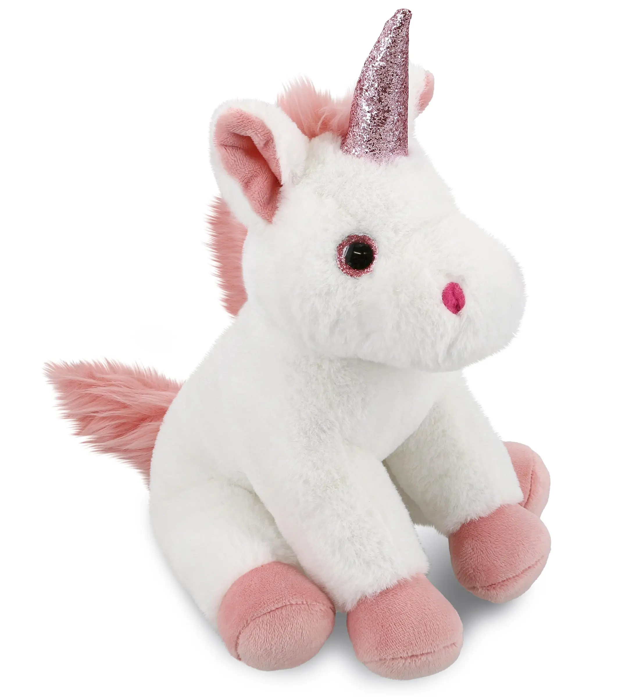 SUPER-SOFT PLUSH - WHITE UNICORN 9"