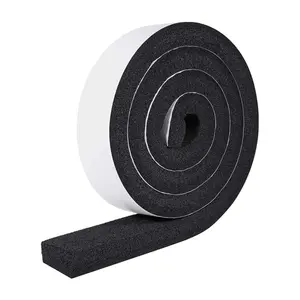Self-Adhesive Rubber Foam Insulation Tape, Waterproof Moisture-Proof Foams Strip, Sealing Thermal Insulation for Windows Doors Air Conditioning Furniture