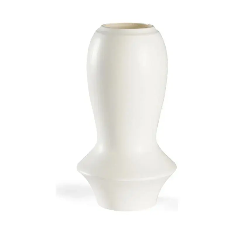 Osaka White Glazed Ceramic Vase