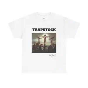 Trapstock Unisex Cotton Tee - Casual Streetwear T-Shirt for Everyday Comfort