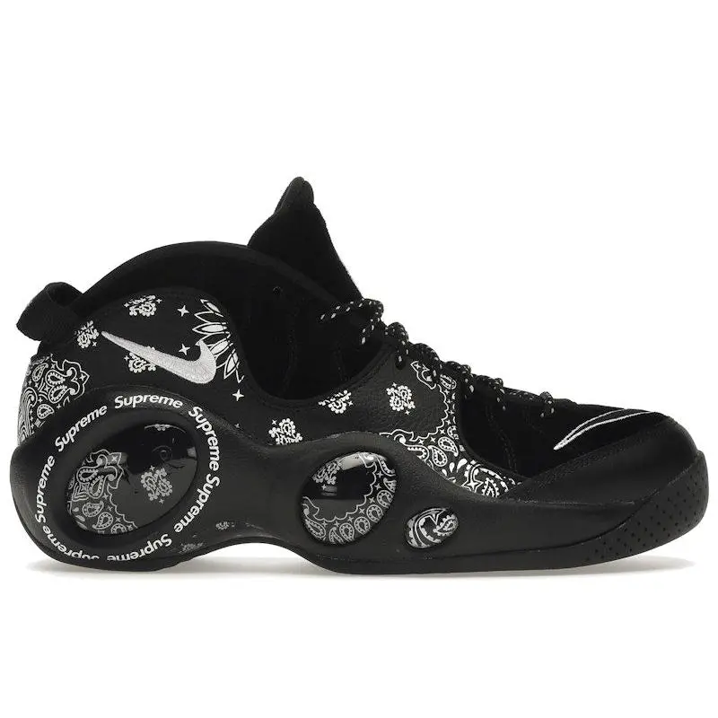 Nike Men's Air Zoom Flight 95 SP Supreme Black Basketball Shoes, from StockX