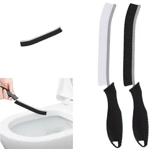 2PCS/4PCS Multifunctional Gap Cleaning Brush Set, Hard Bristle Corner Cleaner Tool, Compact Size Durable Construction, Ideal for Home Kitchen Vehicle Toilet Seams Grout, Perfect Gift, Bathroom Cleaning Tool