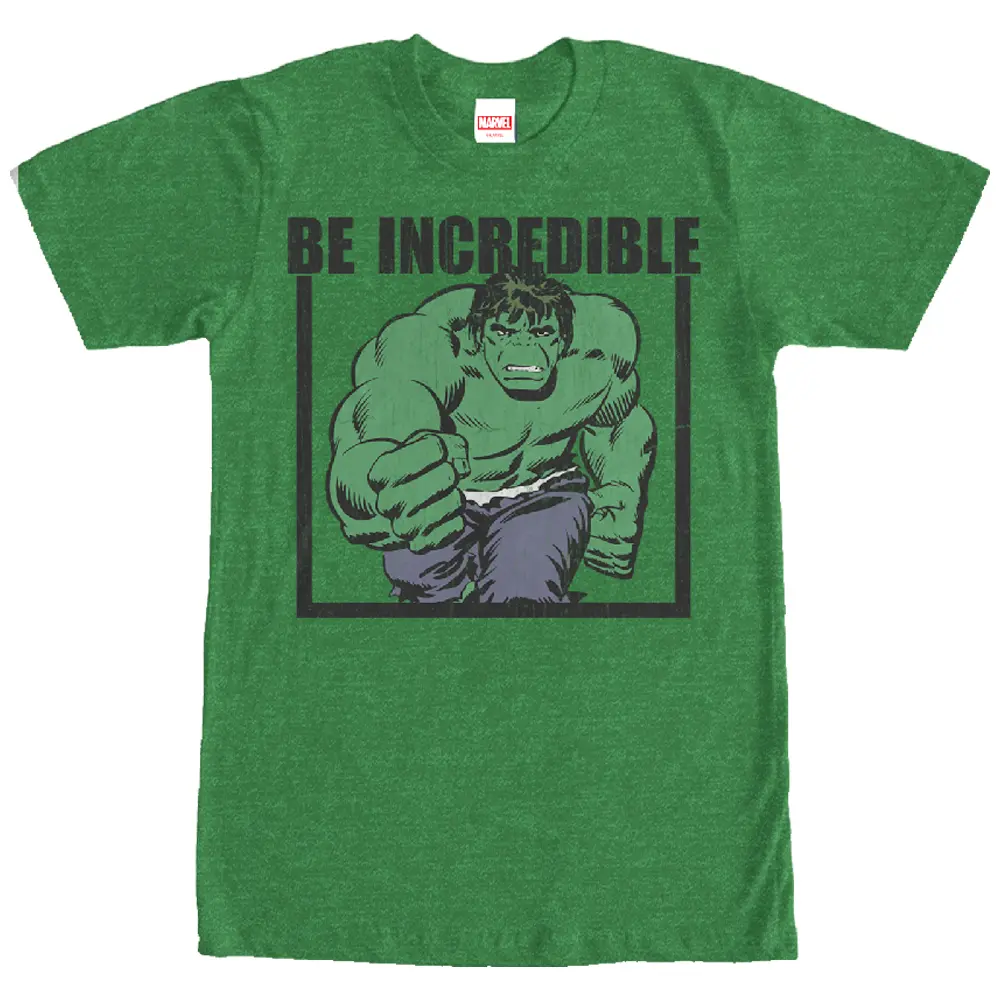 Men's Marvel Hulk Be Incredible T-Shirt