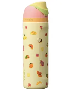 Owala FreeSip Stainless Steel Water Bottle - Just Ripe Edition, 2026 Summer Washable Reusable Hydrate Gift, Kitchenware Drinkware Tumbler