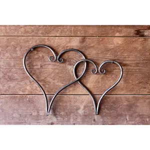 Personalized Linked Hearts