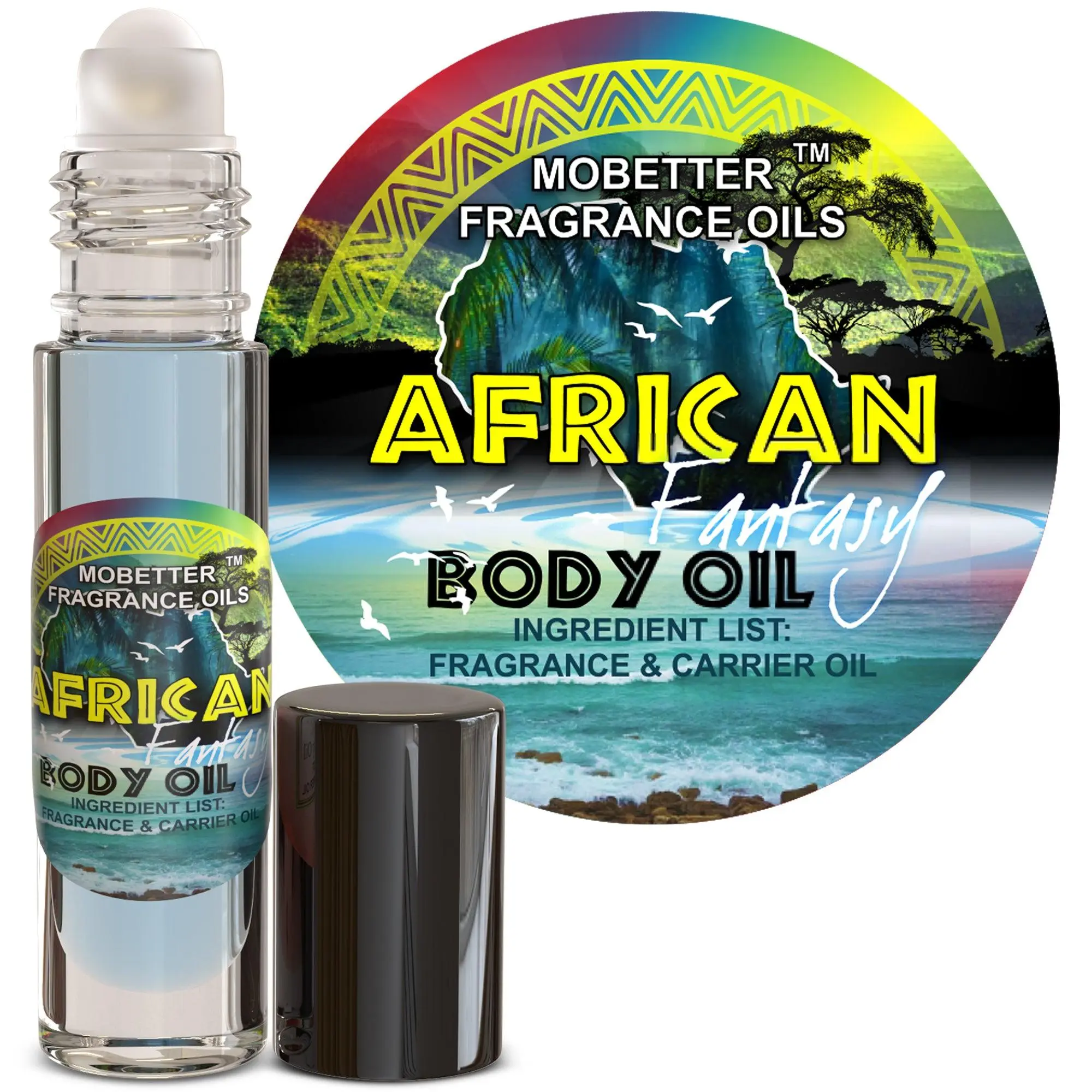 MOBETTER FRAGRANCE OILS African Fantasy Perfume Cologne Body Oil