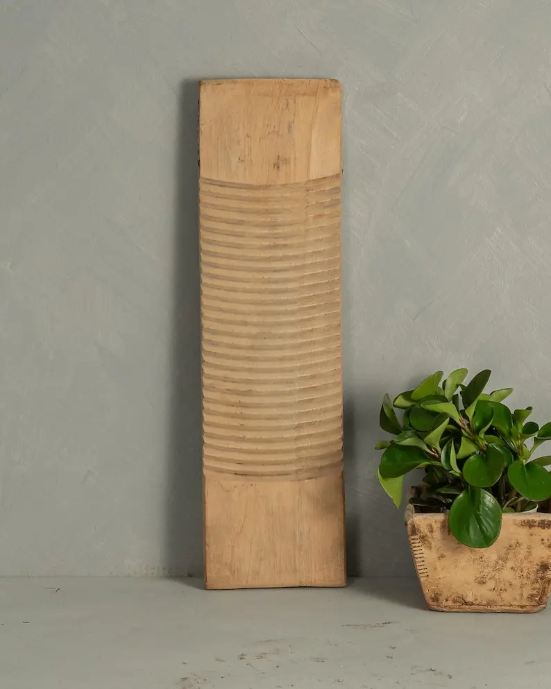 Antique Wood Washboard