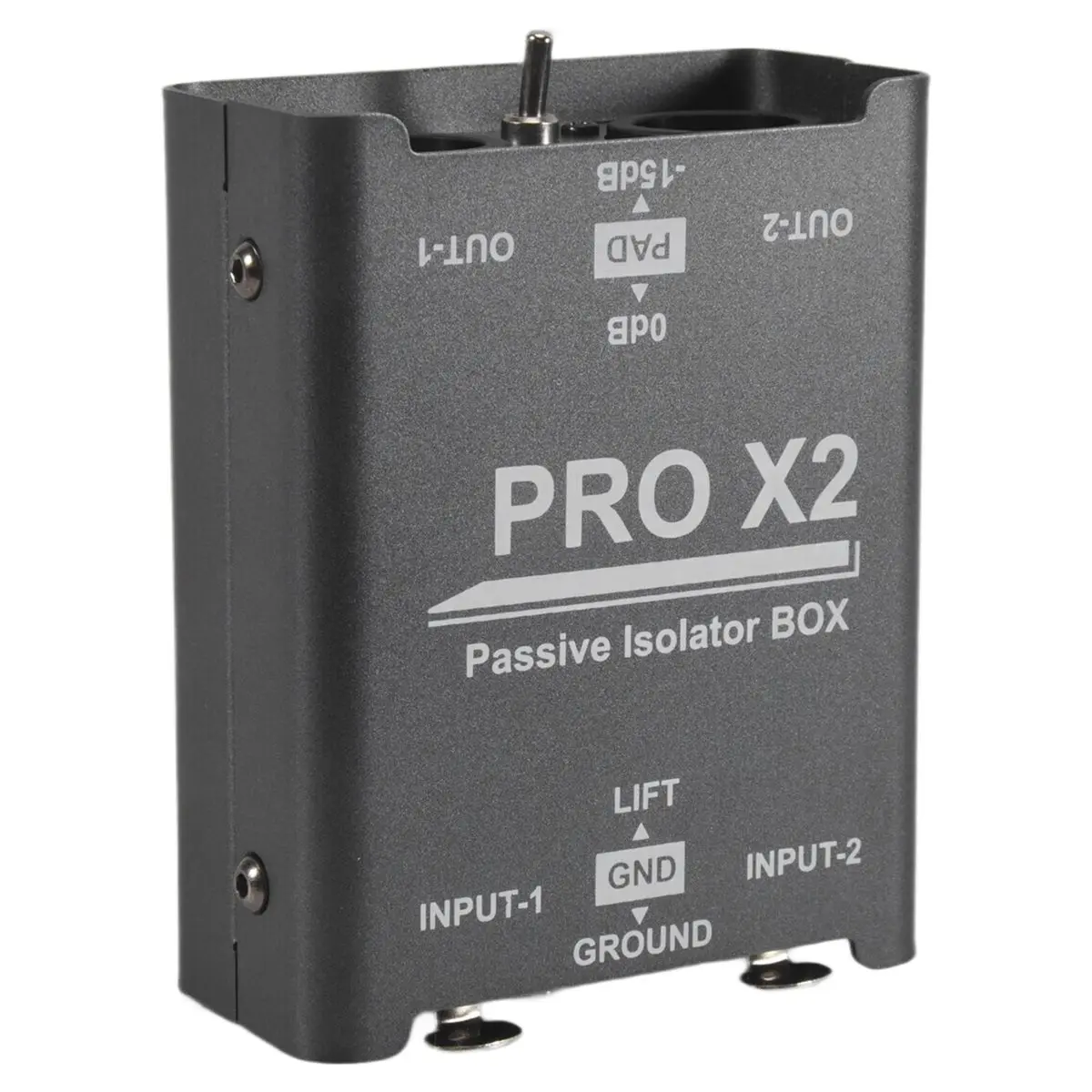 New 2-Way Audio Isolator, Audio Current Eliminator, XLR 6.5, Permalloy Isolator, Mixer Live Broadcast