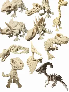 Flexi Factory 3D Printed Articulated Dinosaur Skeletons - Detailed & Realistic Model for Enthusiasts