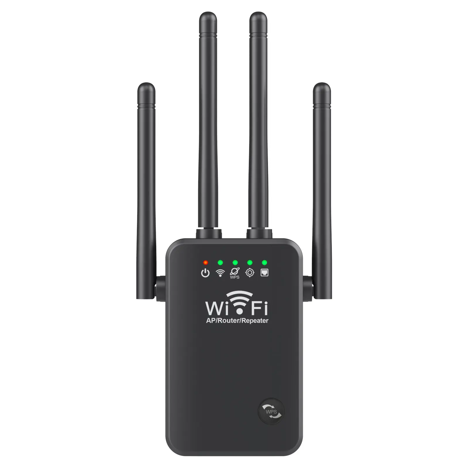Compact Wi-Fi Extender Repeater - External Signal Booster for Home Users, TP-Link/Amazon Eero Compatible, Stable Low Latency Connection, Keeps Ping Consistent, Covers 3500 sq ft Large Houses/Apartments (Computers & Office Network Components)