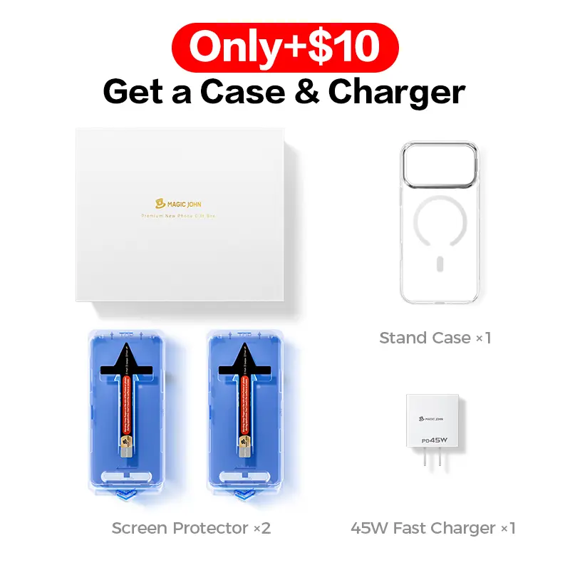Privacy Bundle (+$10) – Case & Charger
