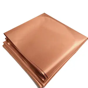 EMF Protection Pure Copper Fabric-Blocking RFID Radiation Singal Wifi RF EMI EMP Radio Frequency Shielding Electromagnetic Faraday Cage Conductive Grid
