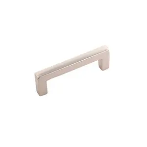 212 MAIN 3 in. Transparent Pull Handle, Polished Nickel Doorknob, Includes Matching Screws, Includes Screws