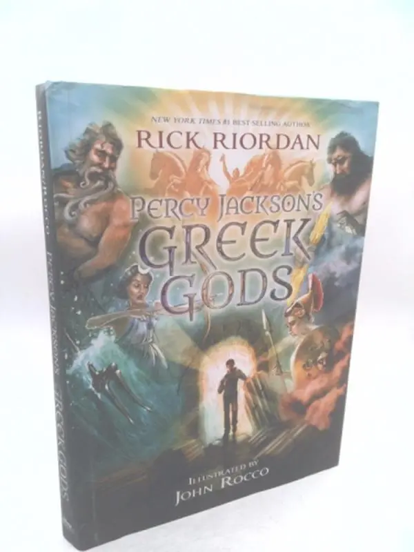 USED Book - Percy Jackson's Greek Gods by Riordan, Rick (Hardcover) - english