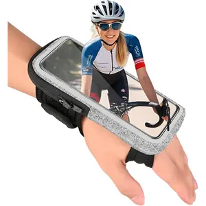 Wristband Phone Holder for Running, Running Armband with Card Slot for  Pro Max Plus (16/15/14/13/12/11/X/XR), for Galaxy S24/S10, Cell Phone Armband Up to 7.0'' Phone