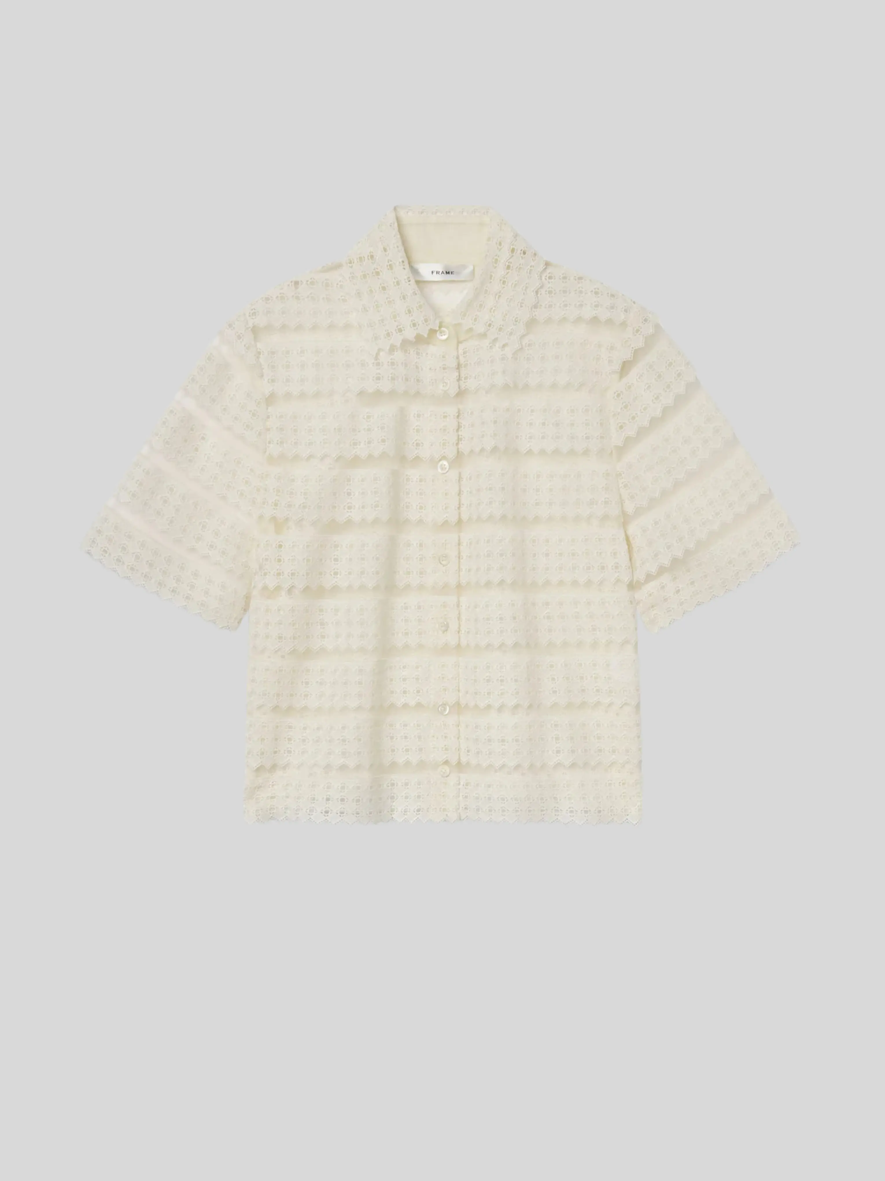 The Lattice Crochet Blouse