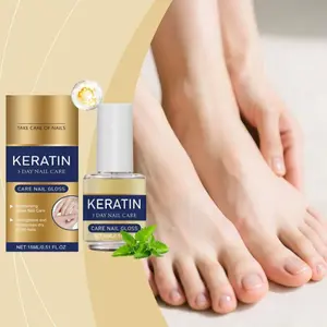 3 Days Nail Care Formula with Keratin Amino Acid & Aloe for Superior Nail Nourishment 16ml Bottle for Healthy Nails Manicure