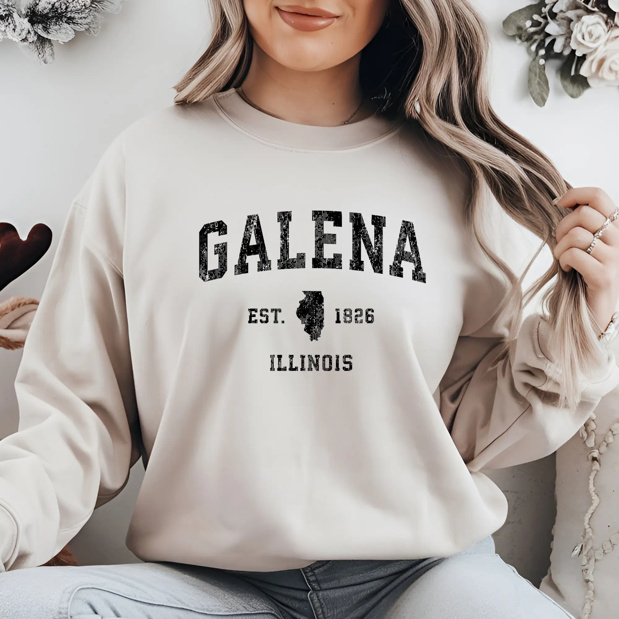Galena Illinois Shirt, Galena IL Shirt, Illinois State Tee, Galena Hoodie, Illinois Sweatshirt, Illinois Souvenir, Galena Vacation, IL Gift