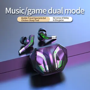 Game Dual Ear Versatile Headphones, Wireless Headset, Low Latency No Lag, Cool Gaming Headset, Essential for Dormitory Gaming