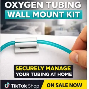 Oxygen wall mount kit