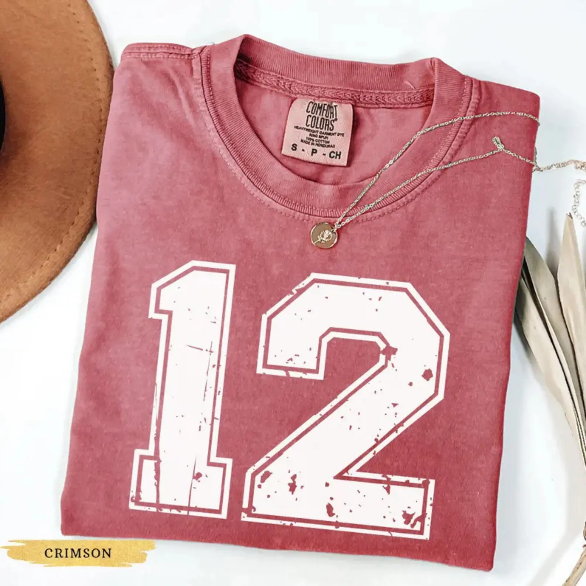 Comfort Colors Custom Number Shirt, Game Day Football Shirt, Custom School Team Number Shirt, College Football Number Custom Mascot Shirt
