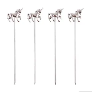 BarConic® Unicorn Cocktail Pick - Set of 4