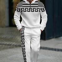 White with Black Pattern