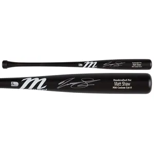 Matt Shaw Chicago Cubs Autographed Marucci Game Model Bat - Fanatics Authentic Certified