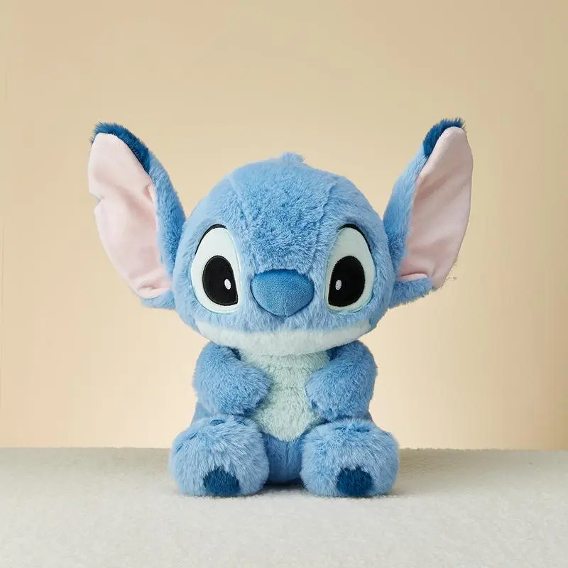 Disney Lilo & Stitch Collection Sitting Figure Stitch Plush Doll 9.1"- Premium Quality Stitch Stuff For Disney Fans Surprise Presents For Boys and Girls,the Best Gifts,Birthday Gift (1PC) Soft Stuffed Animal