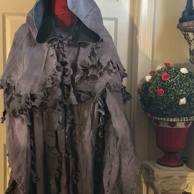 Distressed 4 layer cloak set